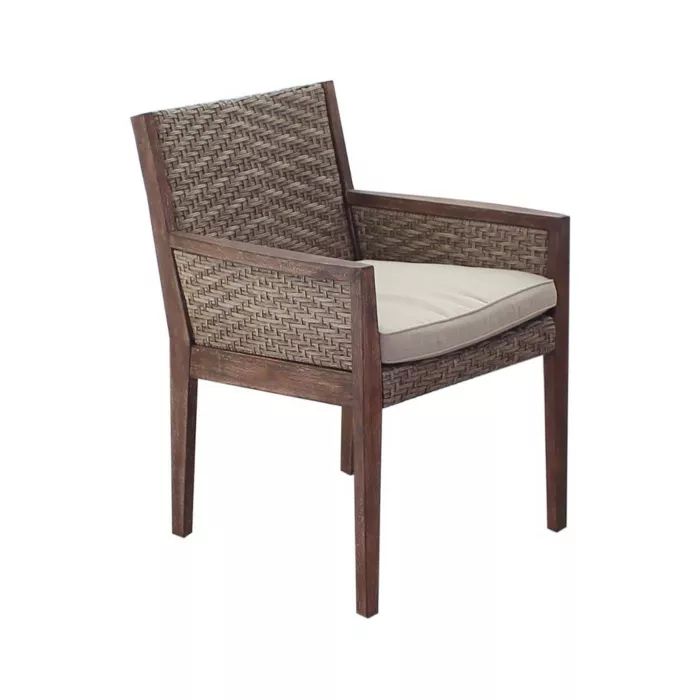 Buena Vista Dining Chair- Taupe - Courtyard Casual | Target