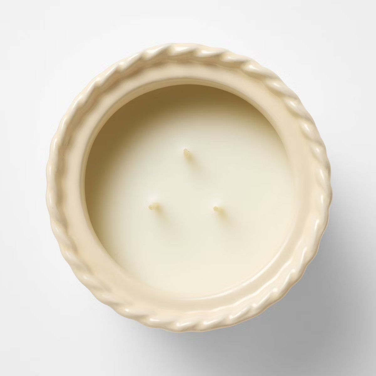 3 Wick Ceramic Jar Candle with Lid Sunflower and Ivy 18oz - Threshold™ designed with Studio McG... | Target