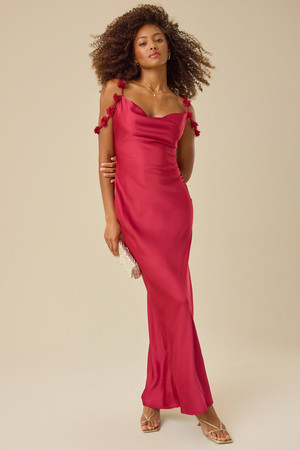Scarlett Satin Maxi Dress | Altar'd State | Altar'd State