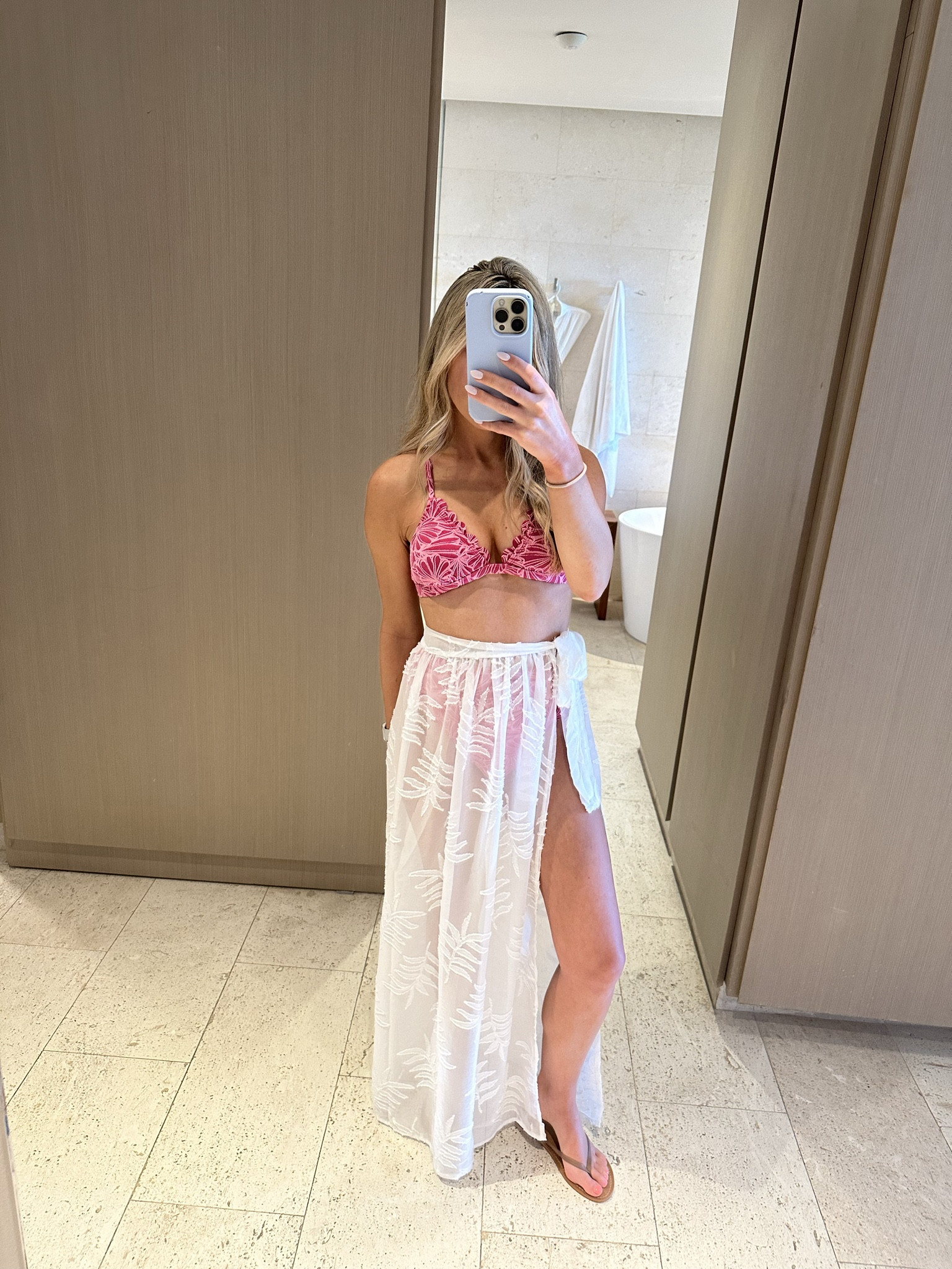 Love the scalloped detailing and texture on this bikini and it’s only $34! Landon said I look like a mermaid in it so I got it in 2 colors 😊💗 Wearing size XS in bikini and sarong.

Amazon spring sale, Vacation outfit, scalloped bikini, resort wear, spring break outfits, beach outfit, swim coverup, petite friendly coverup, swimsuits, high waisted bikini, sarong coverup

#LTKfindsunder50 #LTKswim #LTKtravel

#LTKPetite