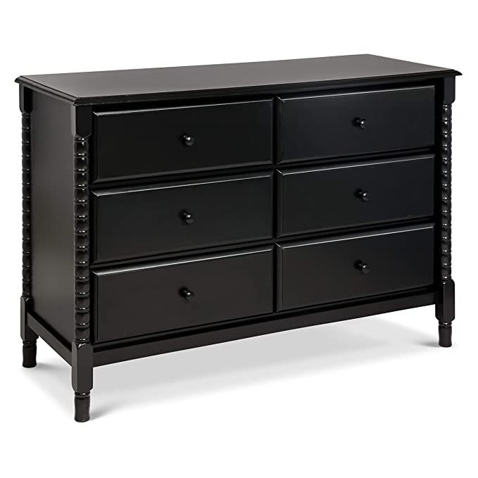 DaVinci Jenny Lind Spindle 6-Drawer Dresser in Ebony | Amazon (US)