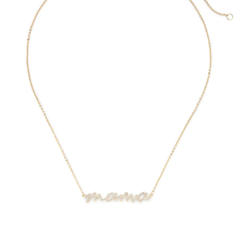 "Mama" Pave Necklace | Rocksbox