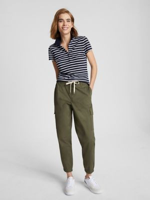 Tommy Hilfiger Women's Cargo Jogger Army Green - XXL | Tommy Hilfiger (US)