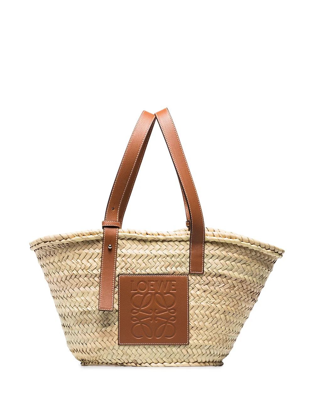 Basket straw tote bag | Farfetch (US)