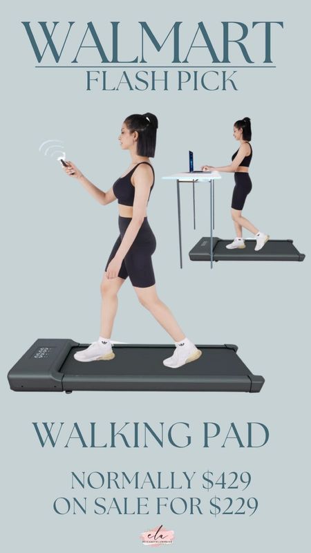 this one’s for all my work from home girlies! 
this walking pad is on sale for $229. that’s $200 off!!
hurry and grab this one!

#workfromhome #work #pad #walkingpad #treadmill #underdesk 

#LTKhome #LTKsalealert #LTKFind