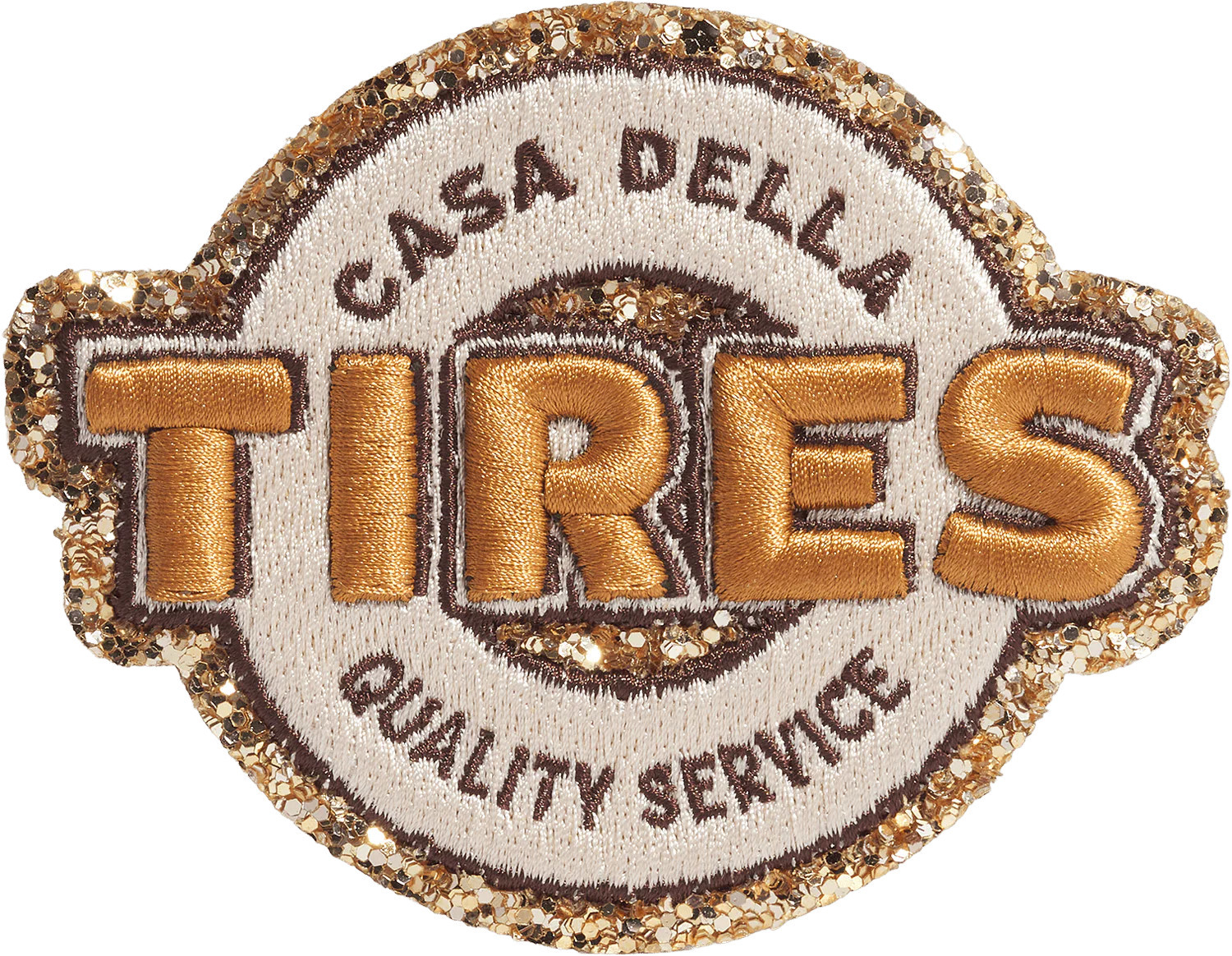 Disney Pixar Cars Casa Della Tires Patch by Stoney Clover Lane Sticker Patch | Stoney Clover Lane