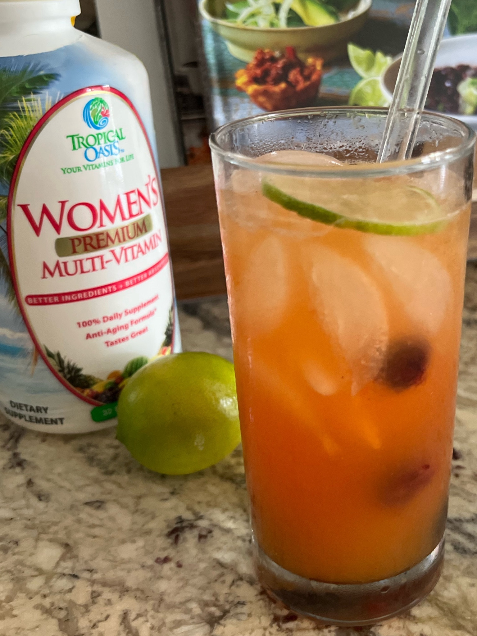 MDLPassion & Purpose Mocktail! Perfect for Dry January!