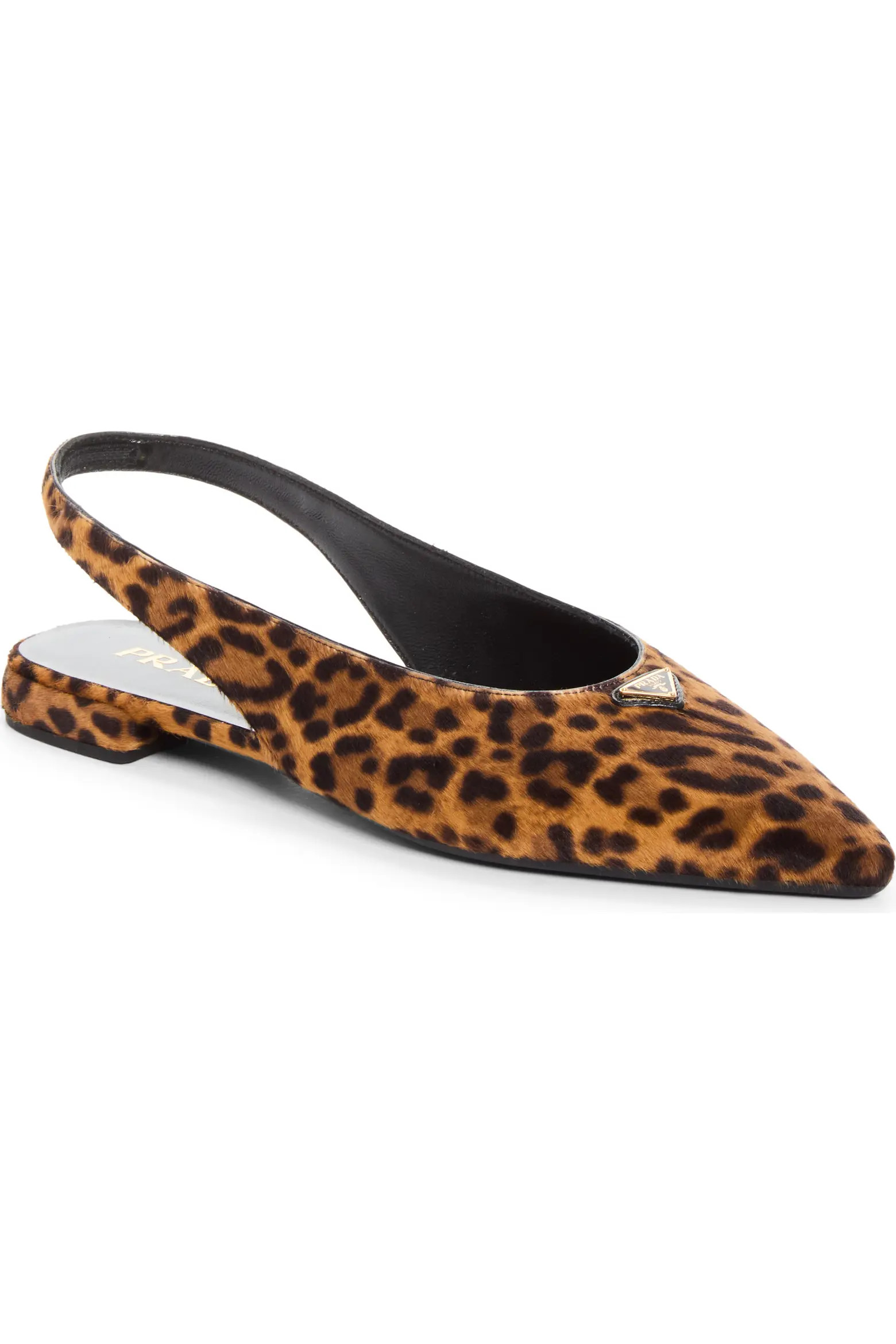 Prada Genuine Calf Hair Slingback Flat (Women) | Nordstrom | Nordstrom
