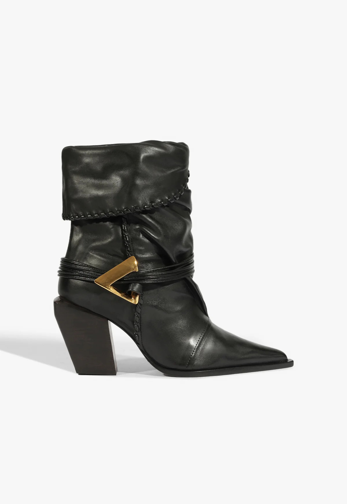 Black Slouch Ankle Boot Sable | SCHUTZ | Schutz (US)