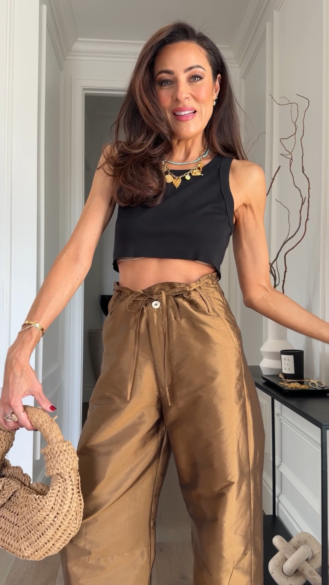 A little self reflection and how I’m dressing today as a 49 year old mom! I think I’m still a little edgy! 😜 who’s been with with me for 10 years plus?  Use CODE: LUCY10 for my Erin Fader ring 

Concealer: Medium Neutral 2 Armani Eye Tint Liquid Shadow: Auburn-Burnt Sienna Eyeliner: Bourbon Lipstick Balm: Tickled Pink Bronzer: Saie Amalfi Blush: She’s that Girl Lipliner MUFE color extreme: Forever Walnut

#LTKSeasonal #LTKOver40 #LTKstorytime