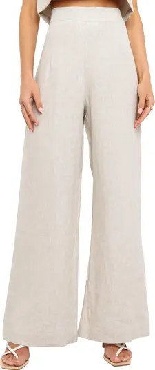 Devlin Linen Wide Leg Pants | Nordstrom