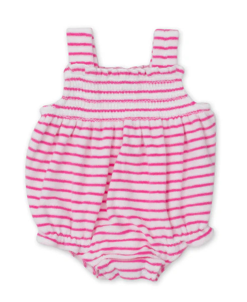 Deep Sea Divers Fuchsia Stripe Terry Bubble | Kissy Kissy