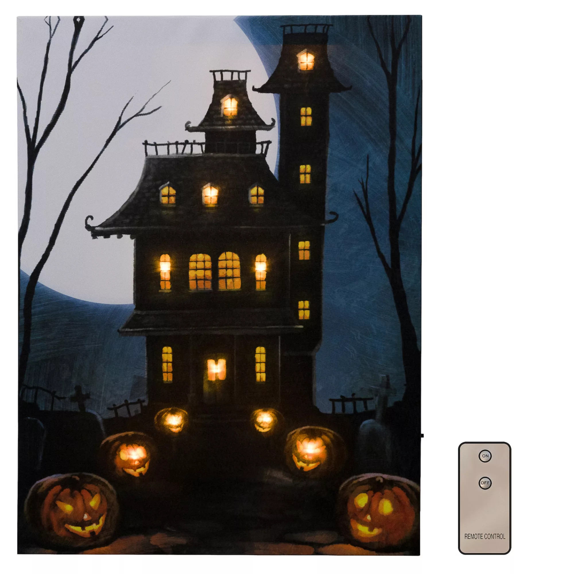 LumaBase Haunted Mansion Light-Up Wall Decor | Kohl's