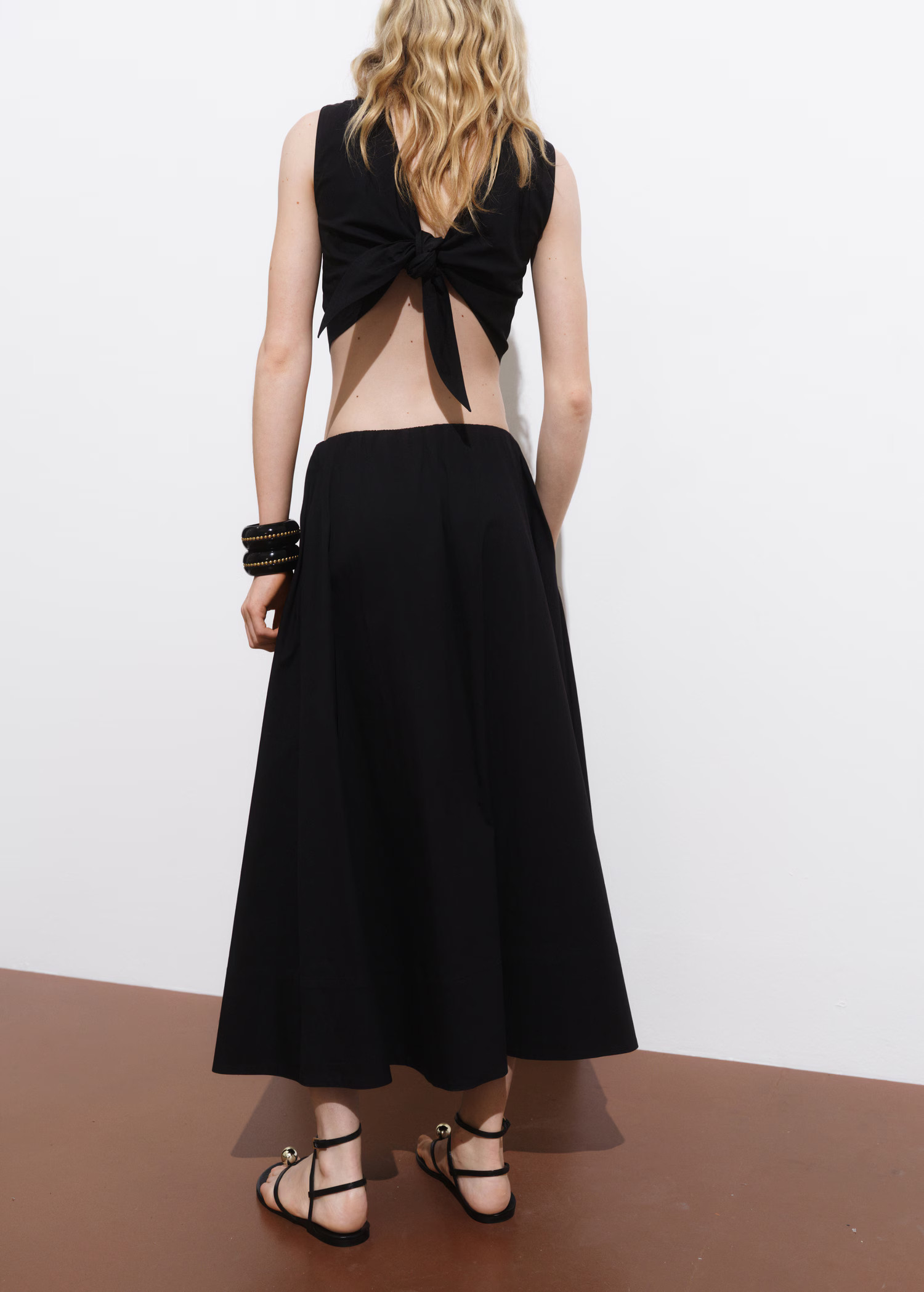 Flared cotton skirt - Women | MANGO United Kingdom | MANGO (UK)