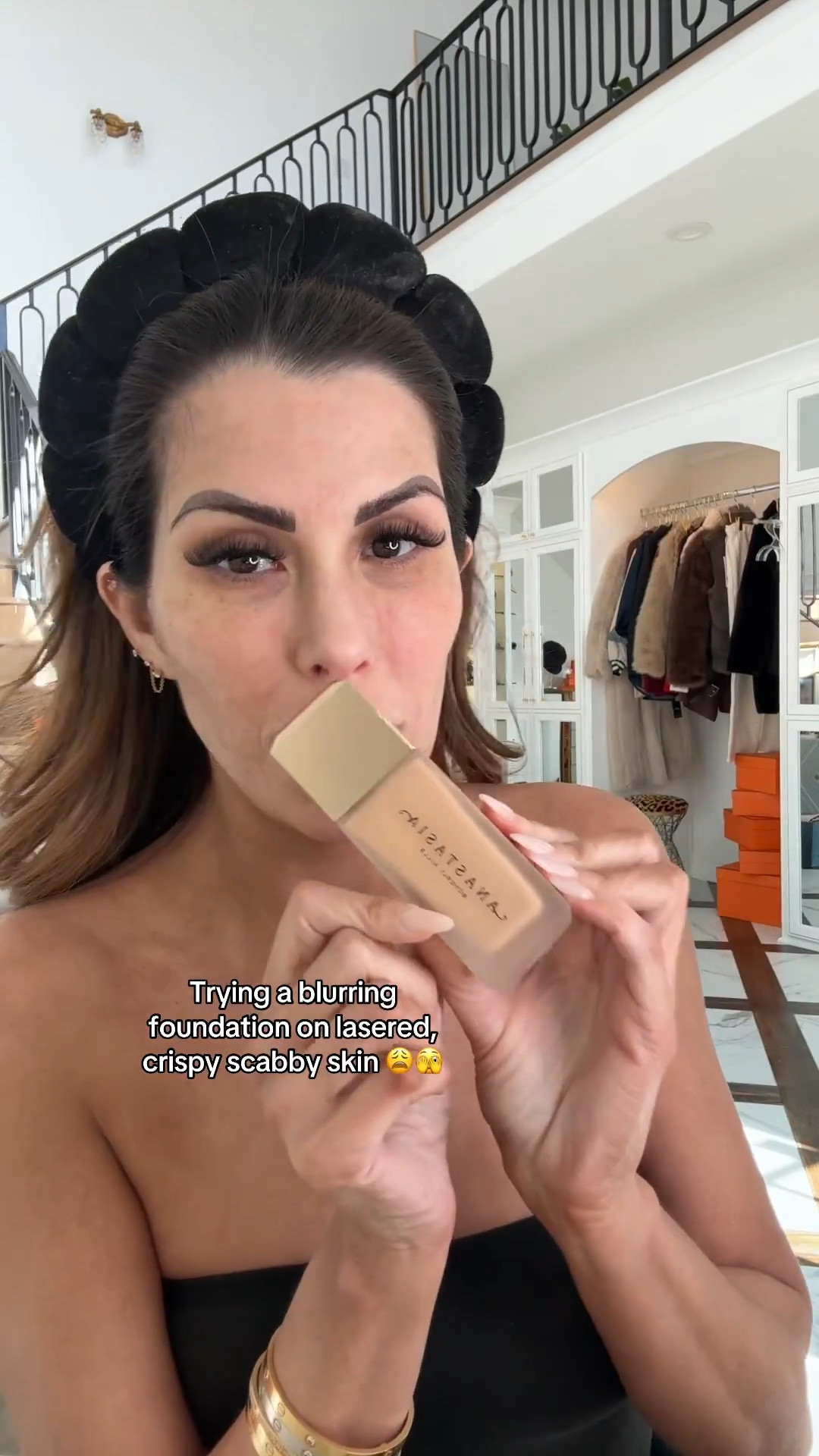 Wearing shade 2n in foundation and shade “silk” in concealer. Other products used for makeup look are linked as well 
Rhode blush- piggy 
Too faced blush - golden hour 
Contour stick - sandstone 
Bronzing Pallette - 4
Gucci highlighter - opal pink 
Makeup, Foundation, GRWM, Anastasia Beverly Hills, Highlighter, Contour, Emily Ann Gemma

#LTKmorningroutine #LTKgrwm #LTKBeauty