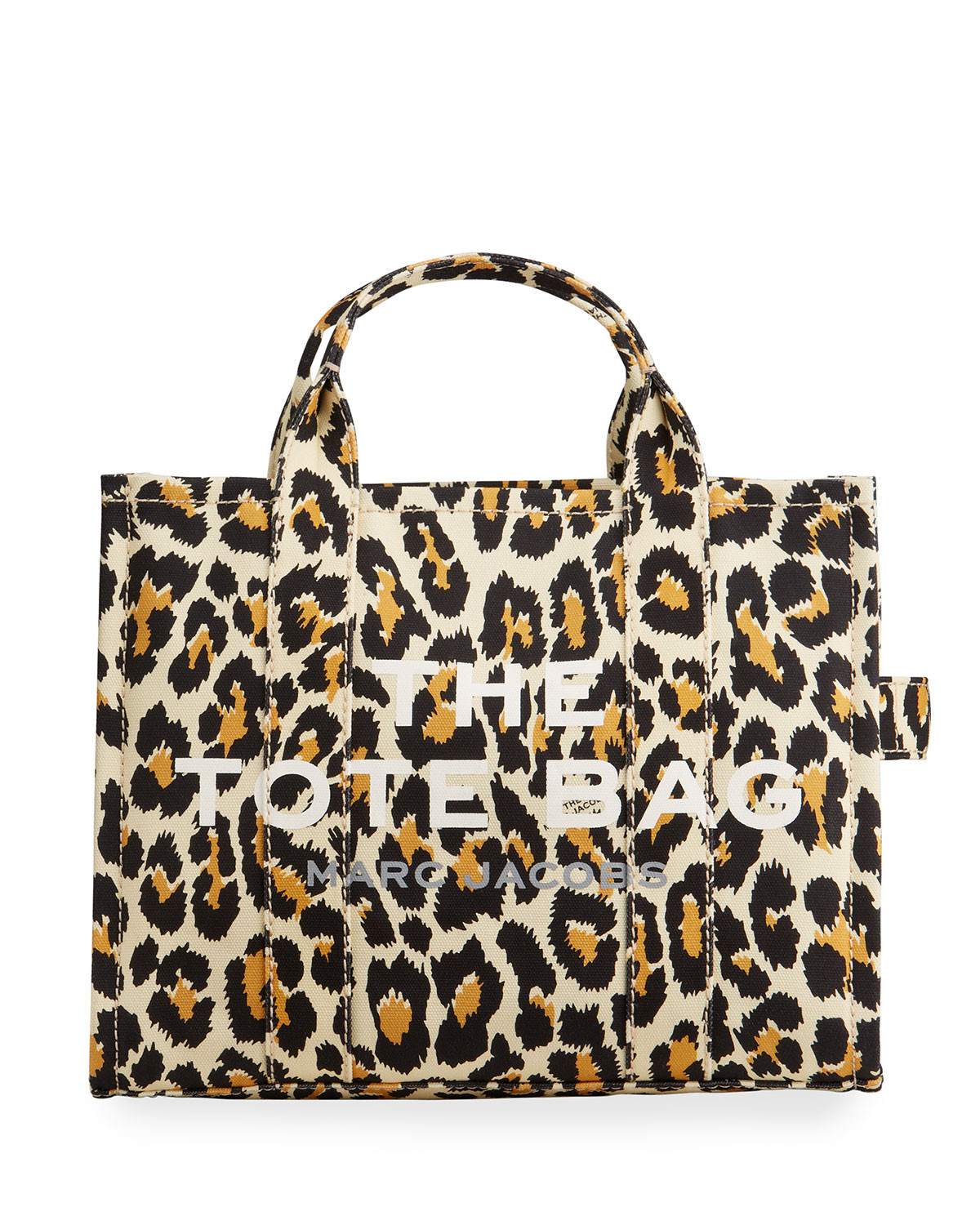 Traveler Leopard-Print Small Tote Bag | Neiman Marcus
