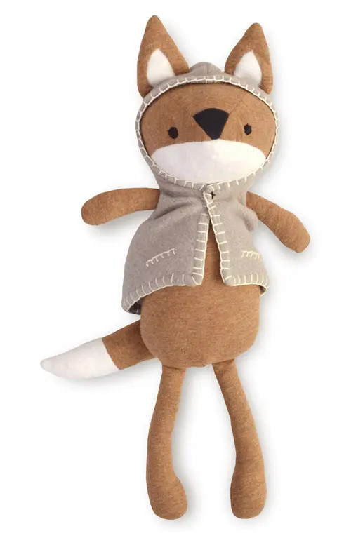 CRANE BABY Plush Cotton Stuffed Animal in Brown at Nordstrom | Nordstrom