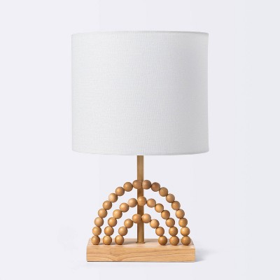Novelty Wood Rainbow Table Lamp - Light Wood - Cloud Island™ | Target