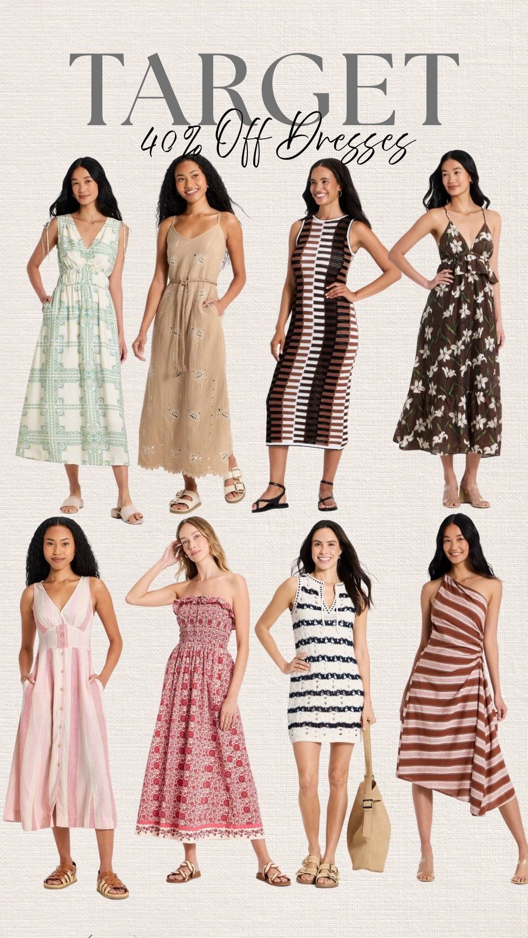 @Target 40% off dresses!
#ad #targetfinds

#LTKSaleAlert