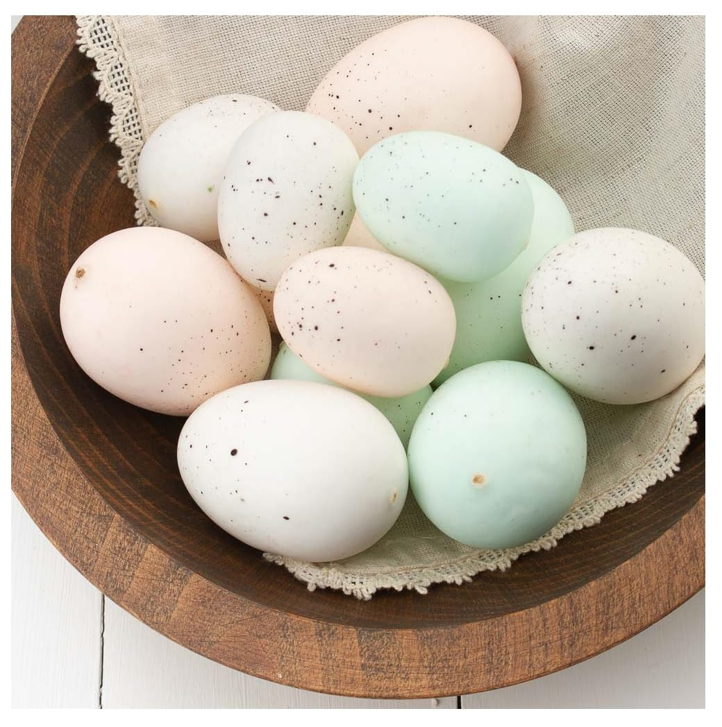 Factory Direct Craft Package of 36 Pastel Speckled Easter Faux Eggs | Amazon (US)
