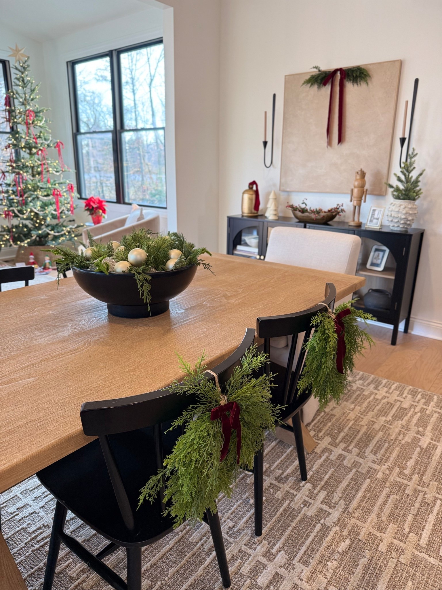 Christmas in the kitchen with a peak at the sunroom! 

#LTKHoliday #LTKHome #LTKSeasonal