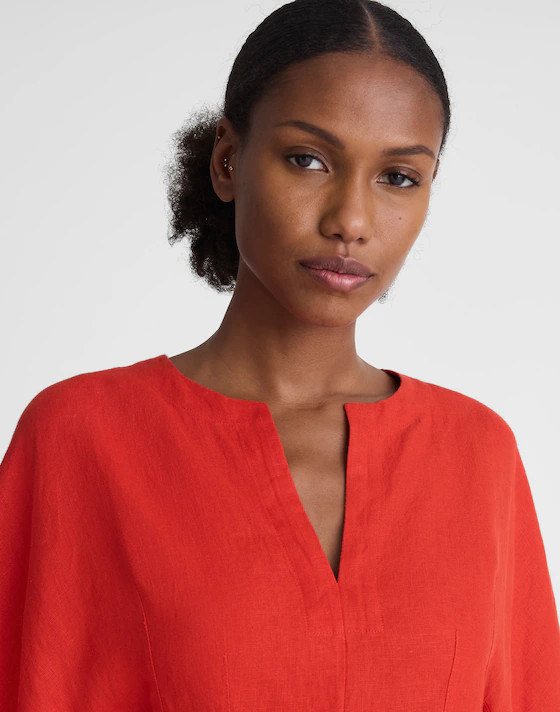 Splitneck Mini Dress | Madewell