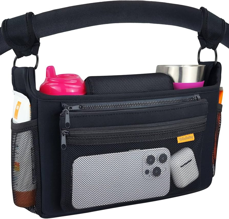 liuliuby Universal Stroller Organizer with Cup Holder | Stroller Caddy Organizer for Uppababy Nun... | Amazon (US)