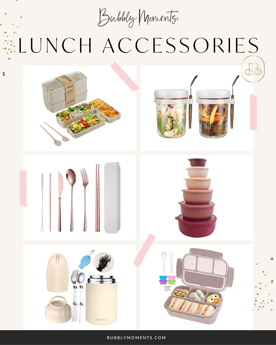 Elevate your lunchtime routine with these must-have Amazon lunch accessories! 🍽️✨ From leak-proof containers to stylish bento boxes and versatile utensil sets, these essentials are here to make your meals on-the-go easier and more enjoyable. Whether you're packing a simple salad or a gourmet feast, these accessories ensure freshness and convenience every time. 🥗🥪 Shop now and explore the latest in lunchtime innovation and take your meals from ordinary to extraordinary! #LTKstyletip #LTKfindsunder100 #LTKfindsunder50 #LunchAccessories #AmazonFinds #MealPrep #BentoBox #FoodContainers #LunchTime #KitchenEssentials #OnTheGo #MealPrepIdeas #HealthyEating #Foodie #LunchBox #ZeroWaste #EcoFriendly #ReusableUtensils #ShopNow #MealPlanning #FoodLover #OfficeLunch #MealPrepLife #FoodStorage #LunchBag #AmazonPrime #FoodGasm #FoodPic #HealthyLiving

