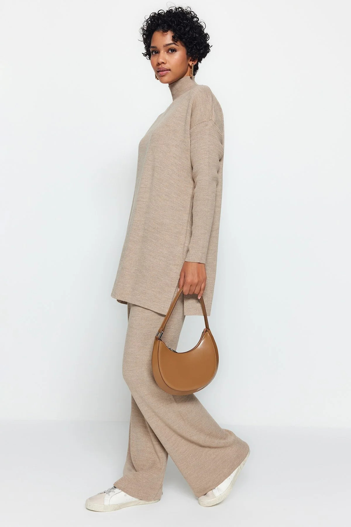 Trendyol Modest Zweiteiler - Braun - Regular Fit Fast ausverkauft | Trendyol DE