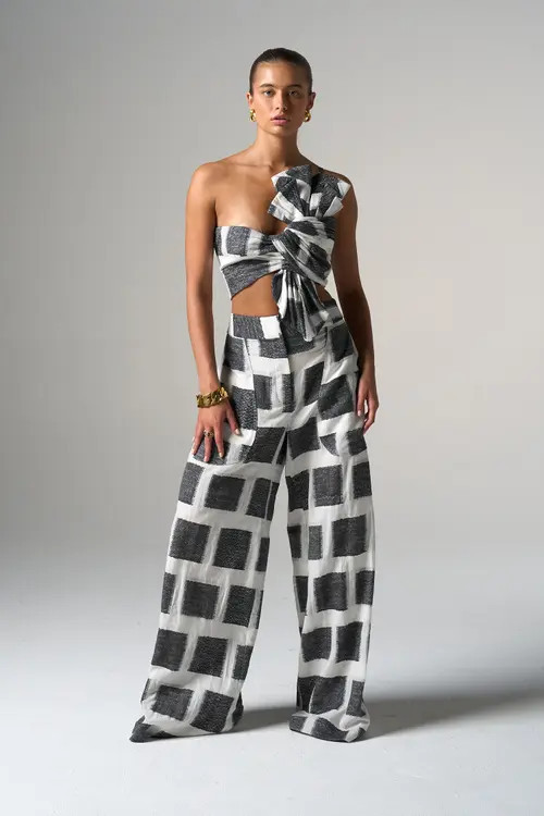 JBQ Oslo Pant 2.0 in Black Square at Nordstrom, Size Medium | Nordstrom