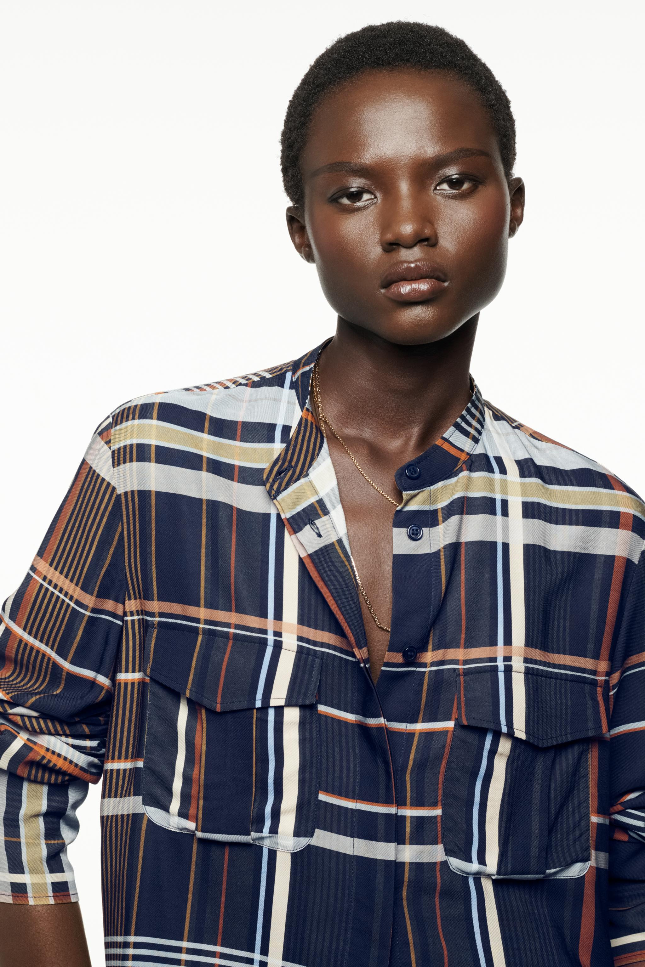 ZW COLLECTION PLAID POCKET SHIRT | Zara US