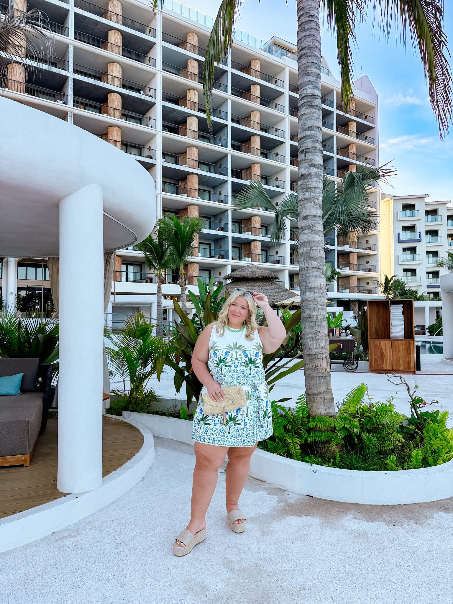 Plus size matching set! Wearing size 1x 🌴

#LTKTravel #LTKMidsize #LTKPlusSize