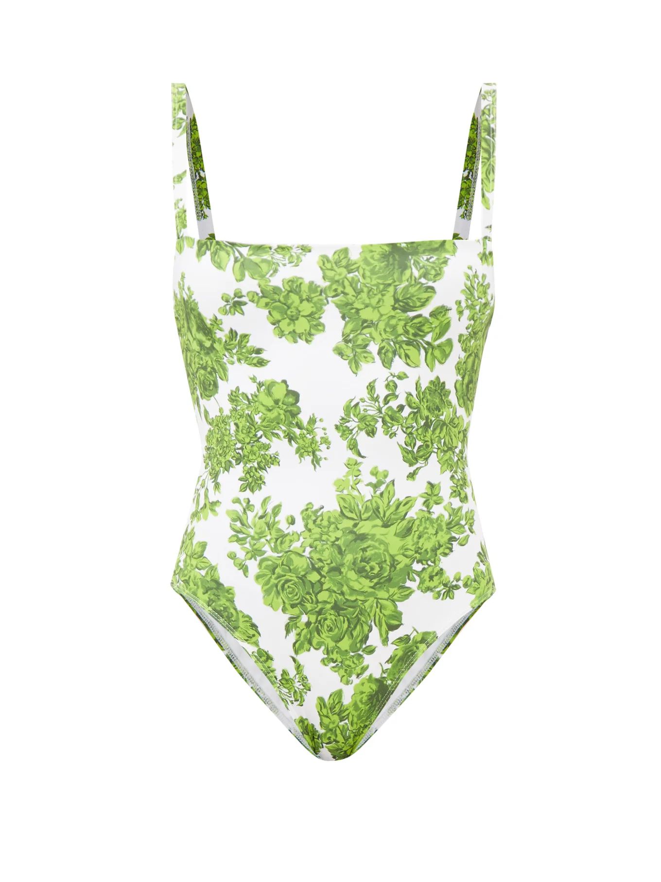 Scarlett floral-print swimsuit | Emilia Wickstead | Matches (US)