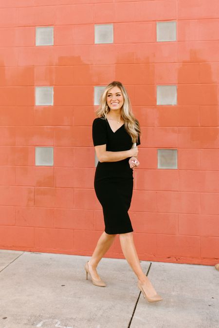 Jumping back into sharing some timeless workwear pieces. This sheath dress is the perfect little black dress for the office or holiday party! Size up! 

#LTKSeasonal #LTKworkwear #LTKHoliday