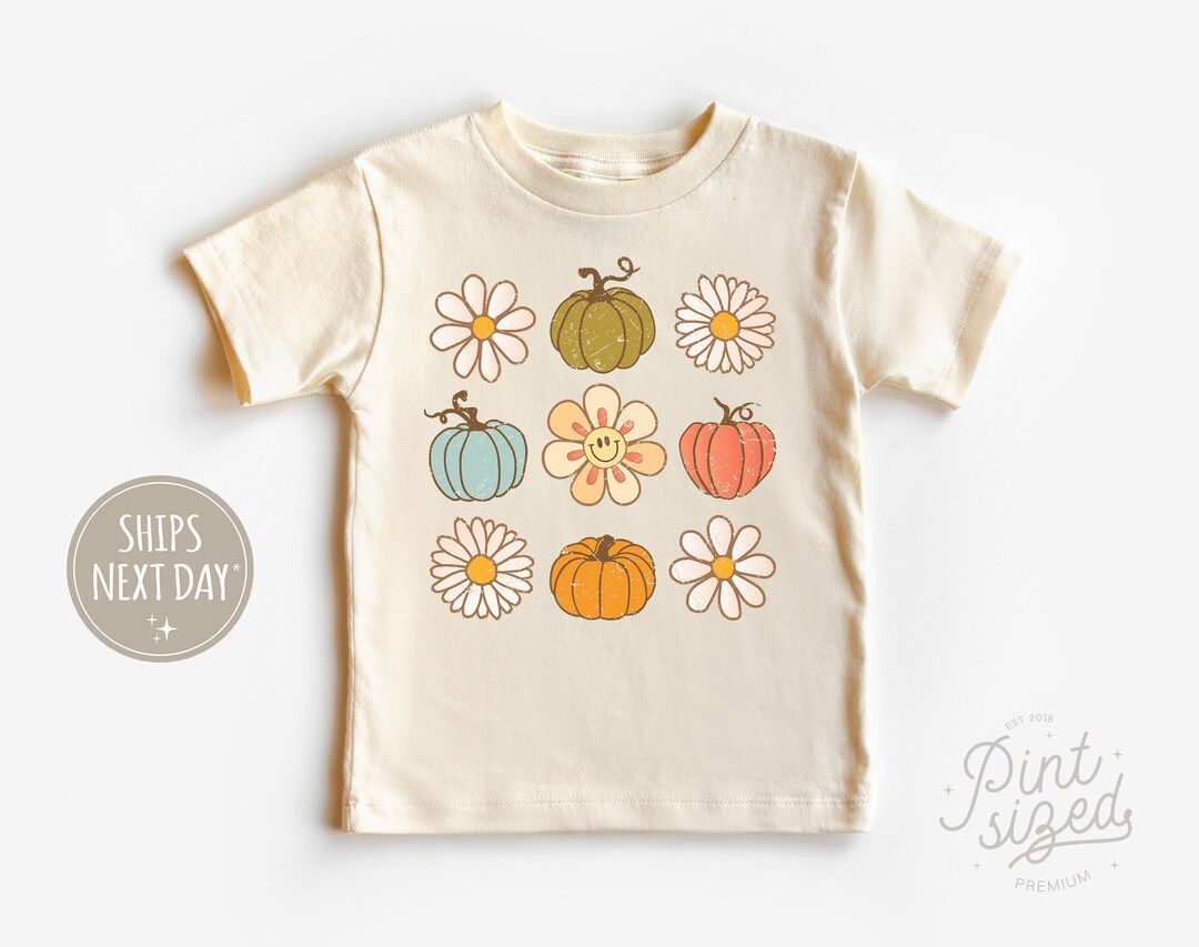 Cute Autumn Toddler Shirt Little Pumpkin Kids Tee Girls - Etsy | Etsy (US)
