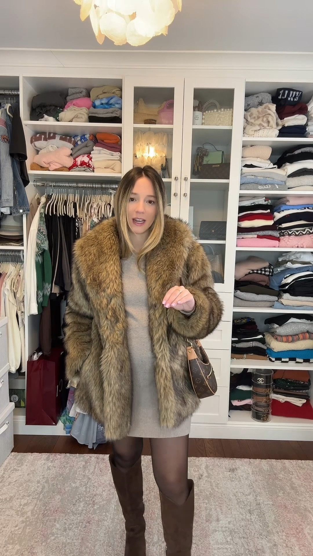 Finally dressed up the bump for my girlfriends baby shower & I love how this look came together! 🤎 BTW these tights were much comfier with a dress lol 🤣 

#LTKBump #LTKFindsUnder100 #LTKFindsUnder50