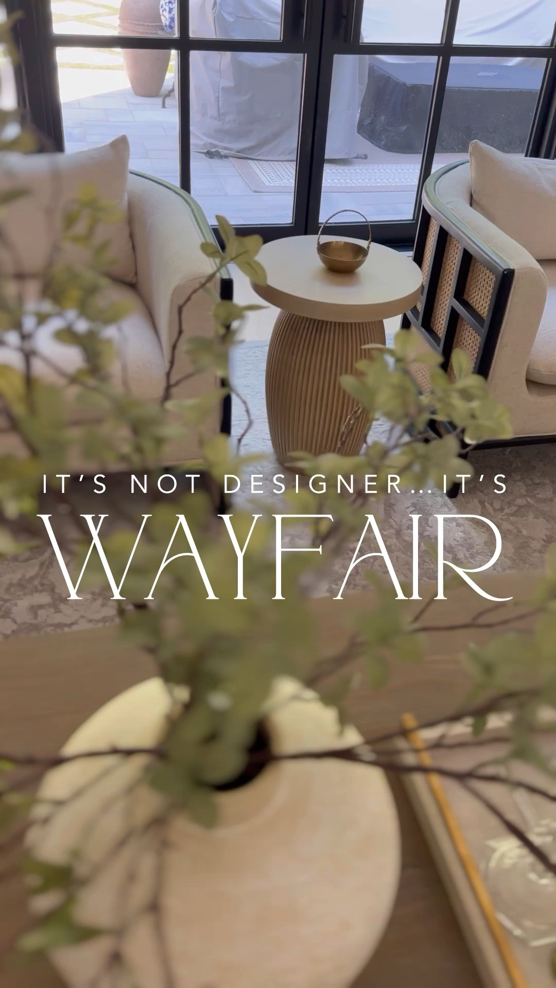 Designer inspired Wayfair home favorites! Including this cute fluted side table, my canopy bed and coffee table all back in stock 🙌🏼 Also our desk chair in Gray, small round black dining/accent table, marble top side table, and these new floor candleholders!

#LTKVideo #LTKHome #LTKStyleTip