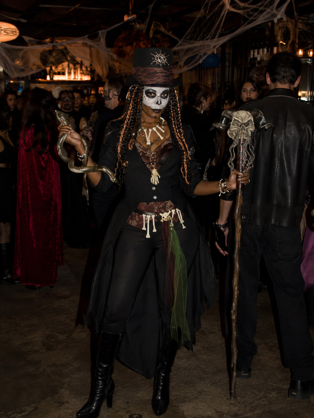 If you want to actually make an entrance at the Halloween party, THIS is the look 🖤💀 The dramatic top hat, skeleton details, long black layers and statement accessories make the whole costume look so detailed and put together. Definitely one for a big Halloween party or costume contest.#AmazonFind #AmazonHalloweenFinds #HalloweenCostume #SkeletonCostume #GothicHalloween #HalloweenPartyCostume #SpookyCostume #WomensHalloweenCostume #DarkHalloween #CostumeIdeas #HalloweenNight 

 #LTKSeasonal #LTKU #LTKSaleAlert