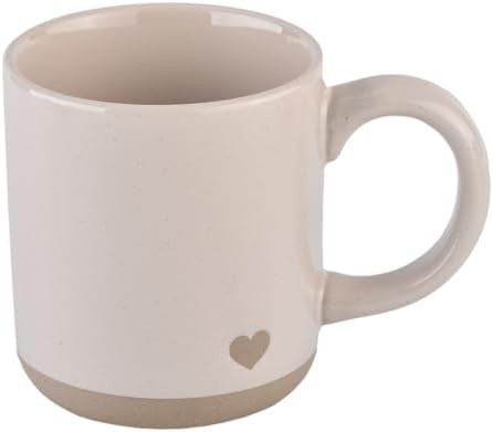 Sweet Water Decor Heart Stoneware Coffee Mugs - 14Oz Coffee Mugs for Hot and Cold Drinks - Cute M... | Amazon (US)