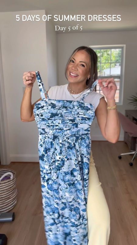 5 Days of Dresses - Day 5 of 5

Last day of this series! The square neckline of this dress is so flattering! This dress is perfect for all summer activities; vacation, baby shower, or picnic. Layering necklaces are by @melindamaria_jewelry and IRIS10 gives you 10%off. Purse by @thesak. 


#summerstyle #summerdress #summerfashion #mididress #bluedress #brunchoutfit #brunchdress #picnicstyle #picnicoutfit #vacationoutfit #abercrombiestyle #abercrombie #outfitstyling #traveldress 

Vacation style, colorful dress, summer outfit style, vacation dresses, women dresses, petite friendly, resort wear, summer ootd

#LTKstyletip #LTKwedding #LTKtravel