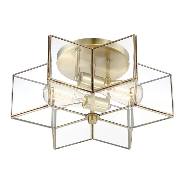 Aryana 2-Light Flush Mount | Wayfair North America