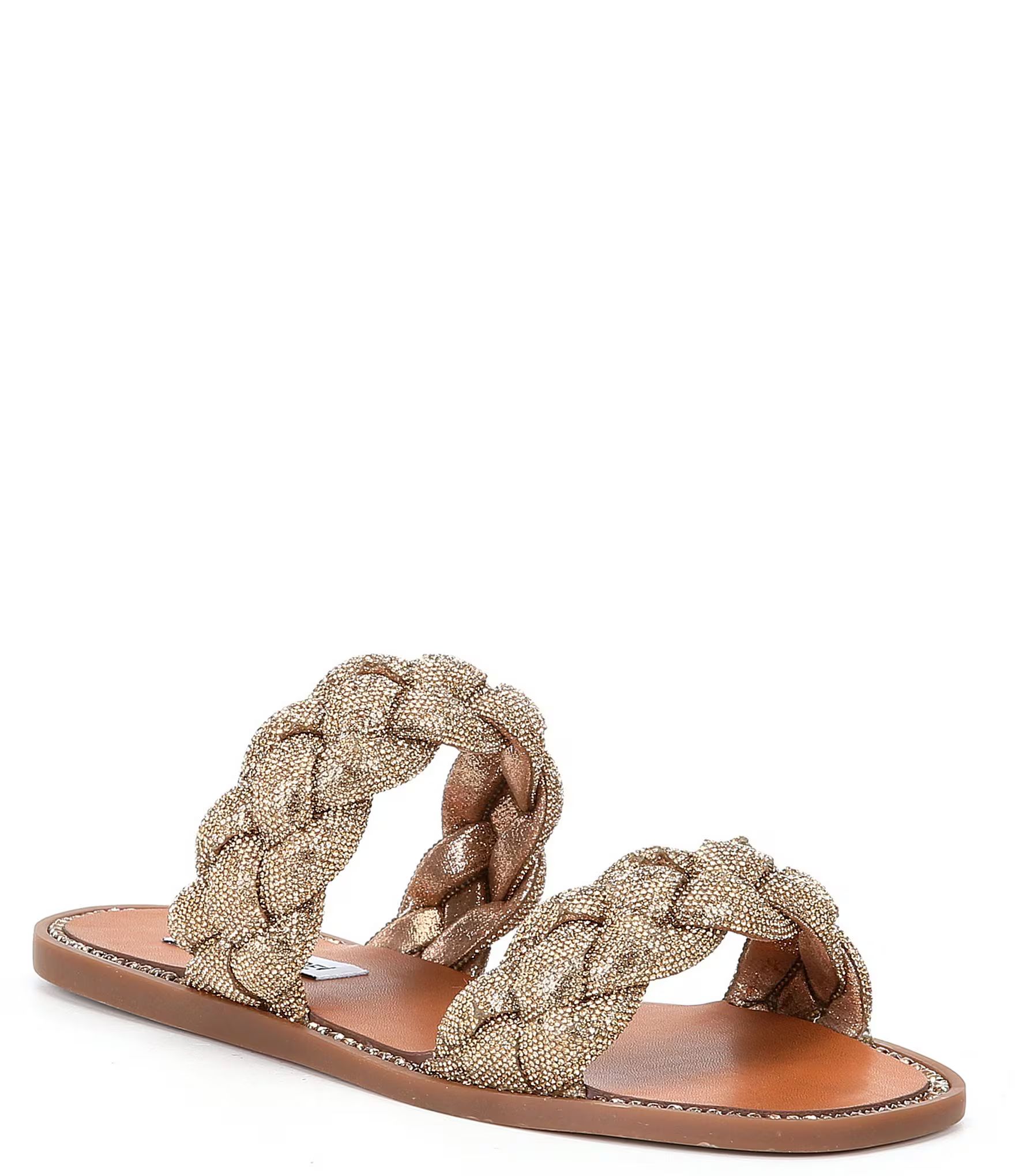 Newbie Rhinestone Embellished Sandals | Dillards