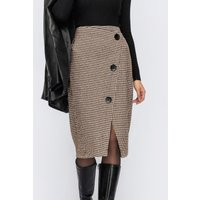 Wool Maxi Skirt - Checkered For Womens Winter Office Clothing Everyday Fall | Etsy (US)