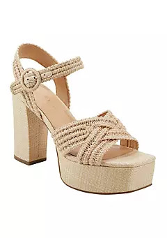 Chesse Block Heel Dress Sandals | Belk
