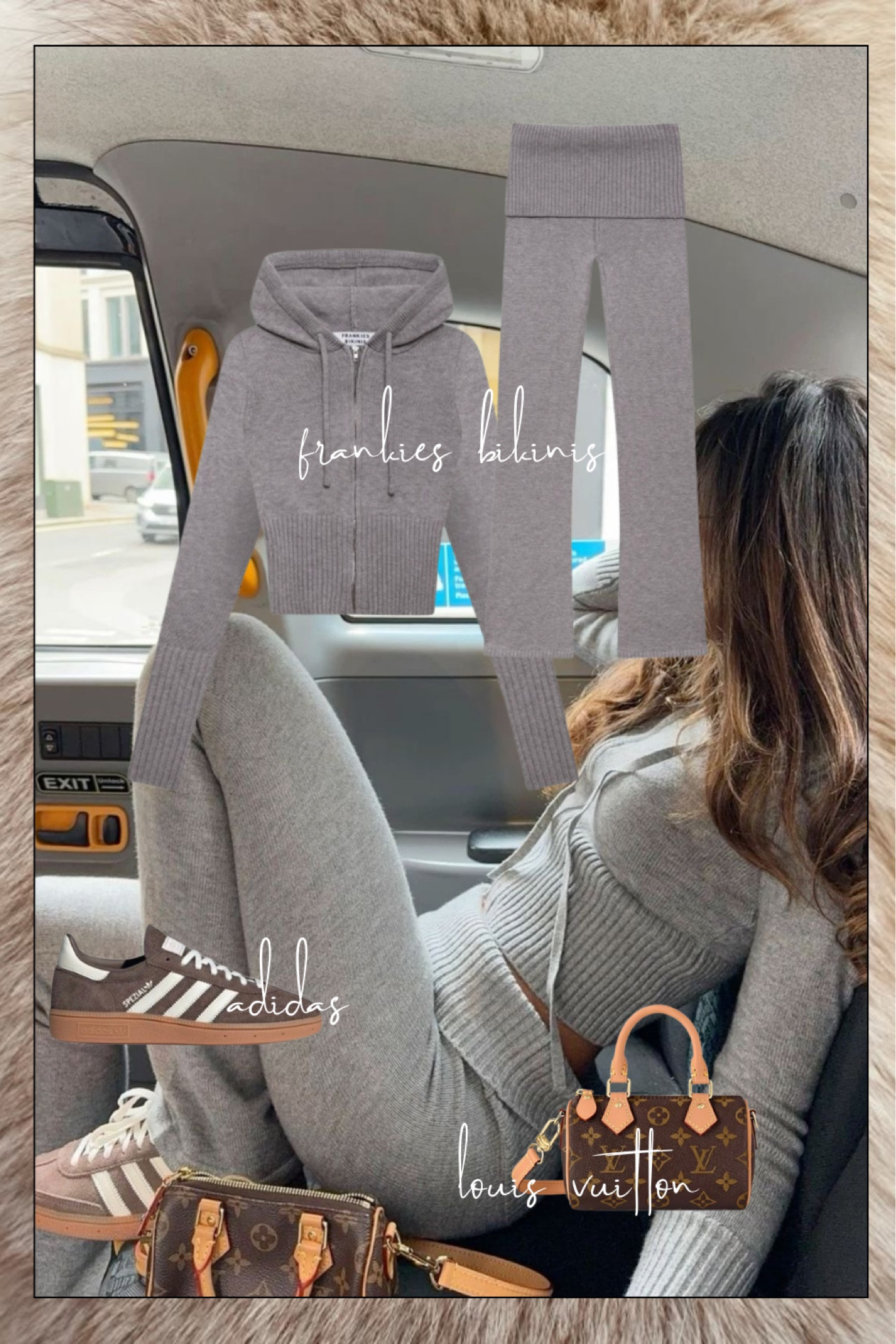 fall/winter outfit ideas: Grey knit set, adidas sneakers, louisv Vuitton purse

#LTKItBag #LTKShoeCrush #LTKStyleTip