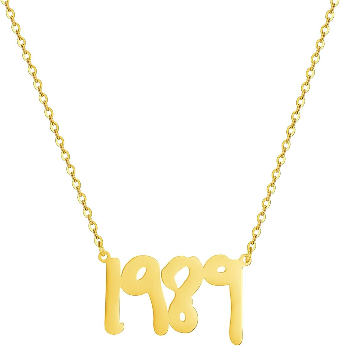 HSWYFCJY Album Song Title Necklace for Women, TS Inspired Necklace for Music Lover, Singer Fans G... | Amazon (US)