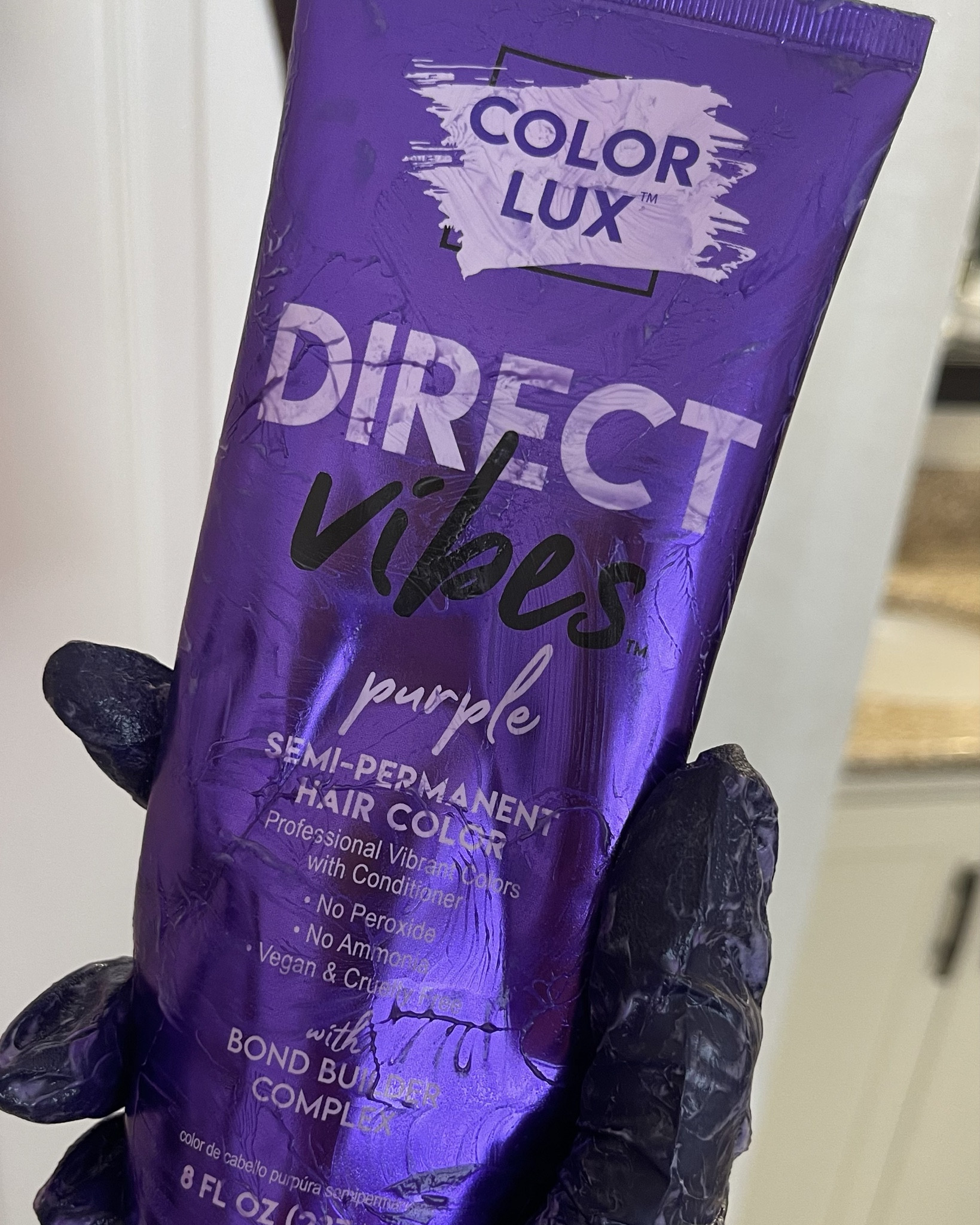 Got the urge for a major change? Grab a semi permanent hair color so that you can color to your hair to your hearts content without damage (you will need lightened hair to achieve bold results if your natural color is dark like mine) but the formula does not damage hair and in fact leaves hair feeling soft and conditioned! 

My previous fun fashion hair color had faded with all the extra sun exposure this summer season, so I decided to refresh it with this grape purple. 

Related: Violet hair purple haircolor purple hair dye shark FlexStyle auto wrap curler hair styling hairstyles diy at home hair color 

#LTKBeauty #LTKSeasonal #LTKStyleTip