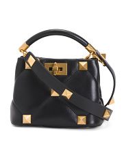 VALENTINO
Made In Italy Leather Mini Roman Satchel With Studs
$1,999.99
Compare At $2690 
help
 | TJ Maxx