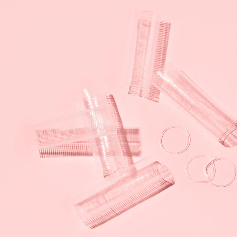 Elastic Stacks - Clear 320PC | Gimme Beauty | GIMME BEAUTY