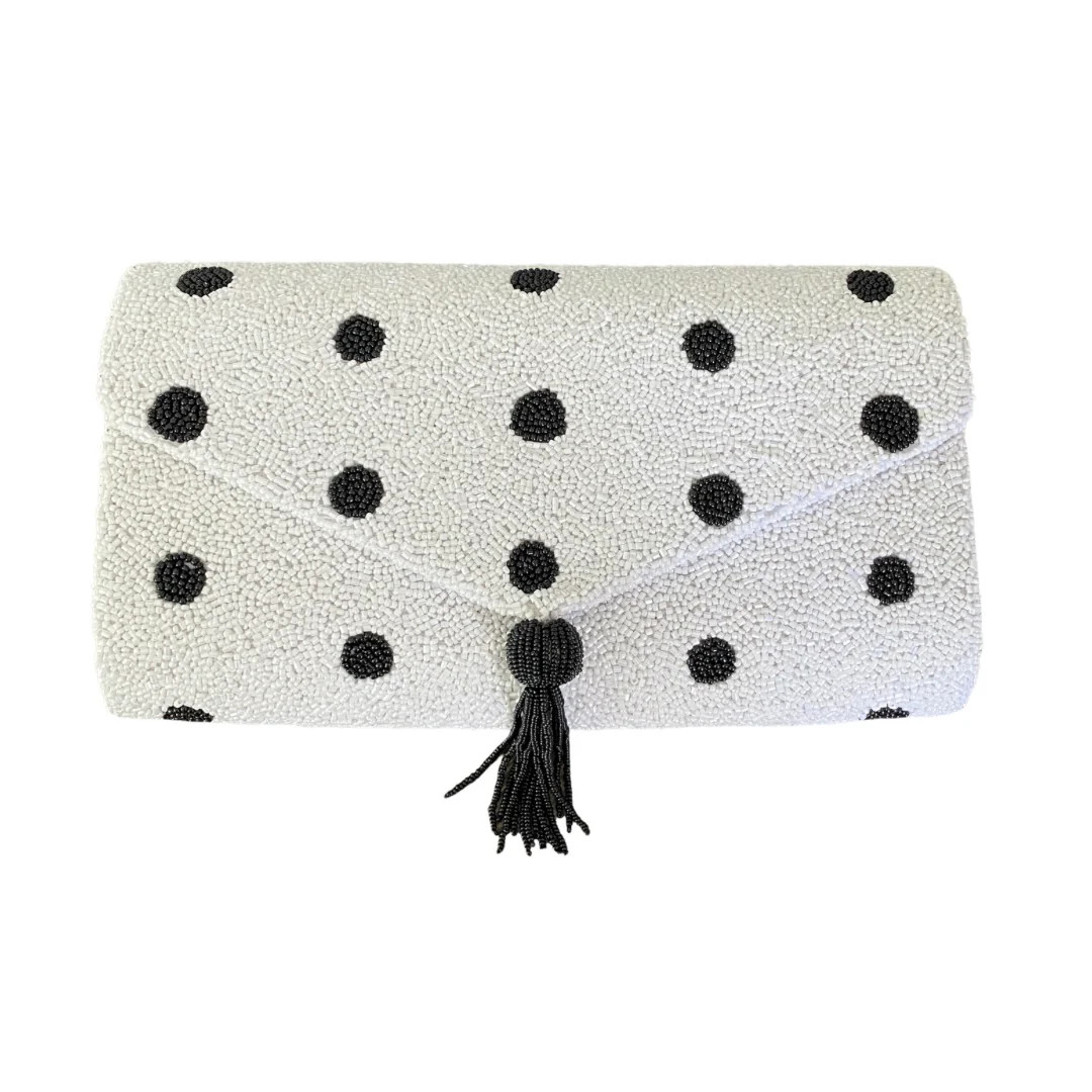 Polka Dot Clutch | Beth Ladd Collections